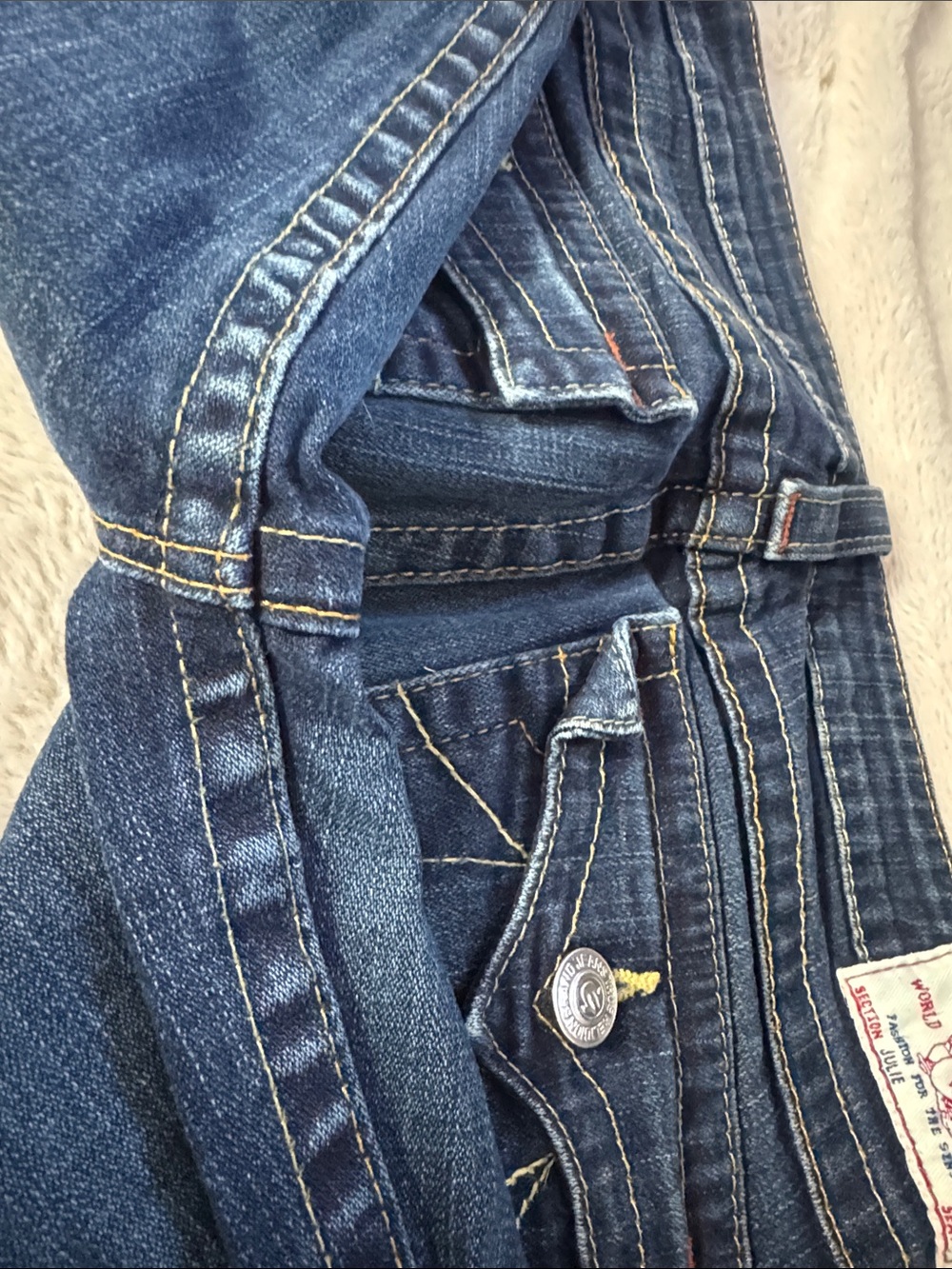 True Religion Julie Denim Jeans Made in USA Size 30 - Picture 16 of 16
